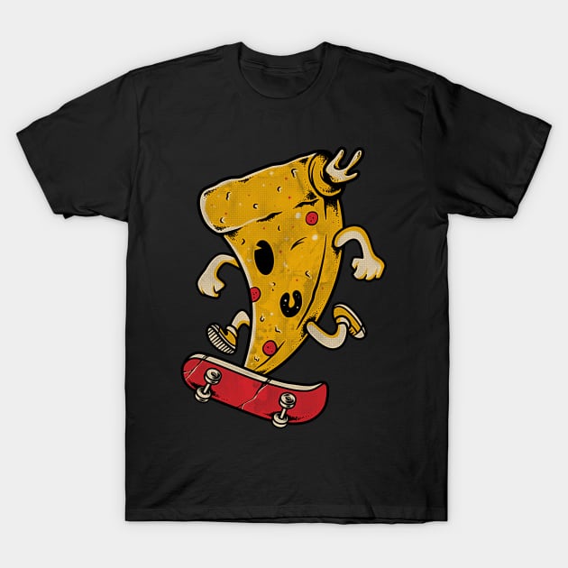 Pizzaboarding T-Shirt by quilimo